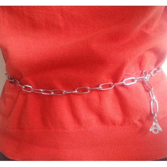 Designer Gerard Yosca Link Chain Necklace / Belt - Picture 3 of 9